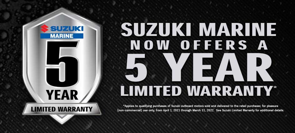 Suzuki has 5yr warranty